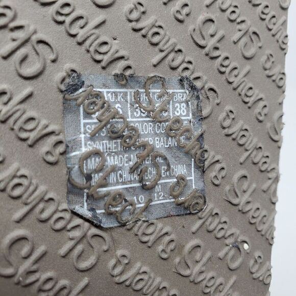 Skechers Sandals Womens 9 Cali Vinyasa Glory Flip Flop Rhinestone Platform Shoes - Picture 12 of 14